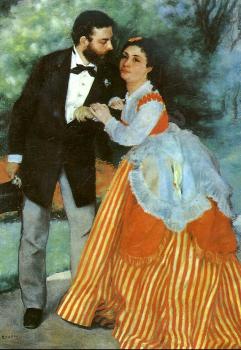 Pierre Auguste Renoir : Alfred Sisley and his wife